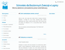 Tablet Screenshot of legnica.eschronisko.pl
